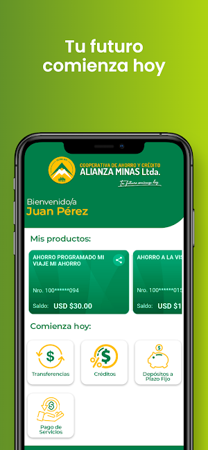 Cooperativa Alianza Minas Screenshot 2
