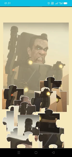 Toilet Monster Ghost Puzzle Screenshot 2