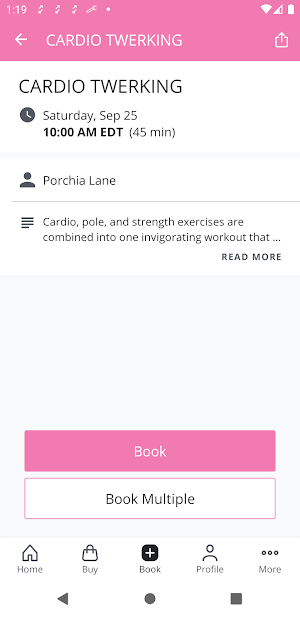Studio 88 Pole Fitness Screenshot 2