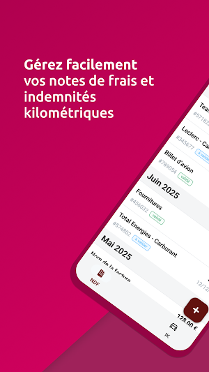 Notes de frais Banque BCP Screenshot 0