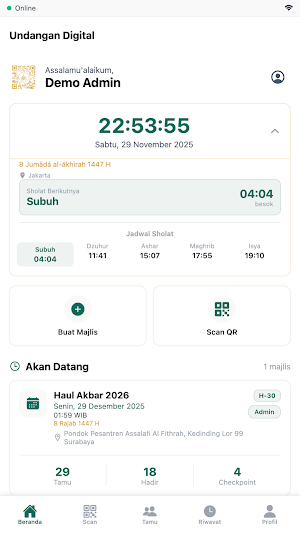 Undangan Al Khidmah Screenshot 1