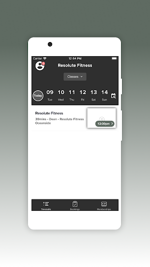 Resolute Fitness Oceanside Screenshot 2