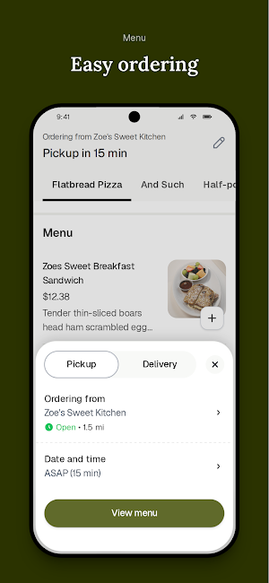 Zoes Sweet Kitchen Screenshot 2