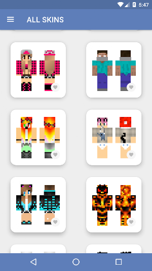 Skins for Minecraft PE (NEW SKINS) Screenshot 0