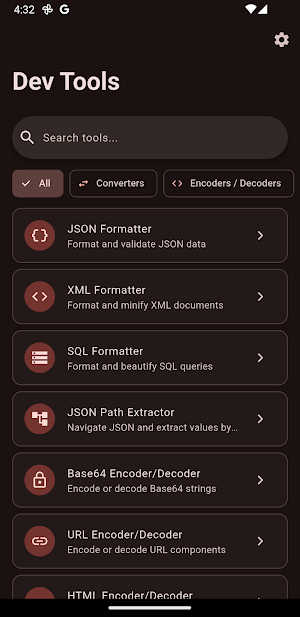 Dev Tools Screenshot 0