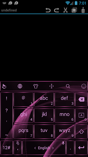 Keyboard Theme Gate Pink Screenshot 3