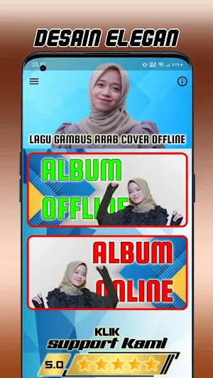 Lagu Gambus Arab Cover Offline Screenshot 0