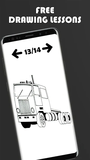 How To Draw A Truck Screenshot 2