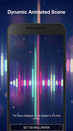 Music Equalizer Live Wallpaper Screenshot 1