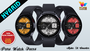 Hybrid Sportive Watch Face Screenshot 1