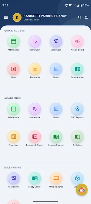 Suryodaya School Parent App Screenshot 3