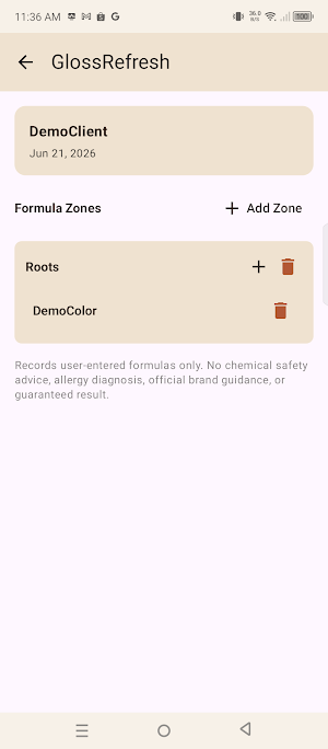 ColorBowl: Hair Formulas Screenshot 3