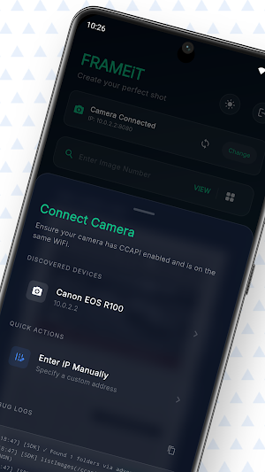 Frameit | Canon Camera Connect Screenshot 1