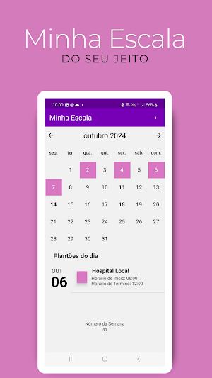 Minha Escala Screenshot 2