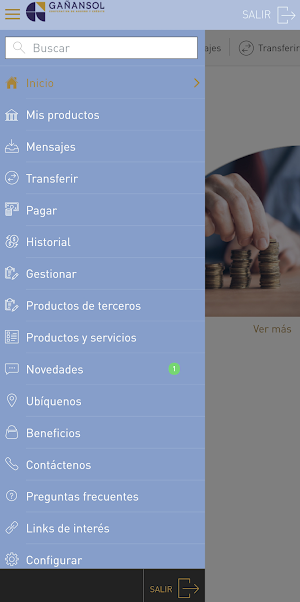 Gañansol Móvil Screenshot 1