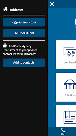 Prime Agency Recruitment Screenshot 1