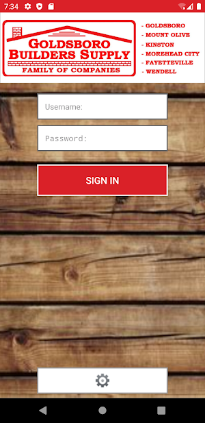 Goldsboro Builders Supply Web Track Screenshot 0