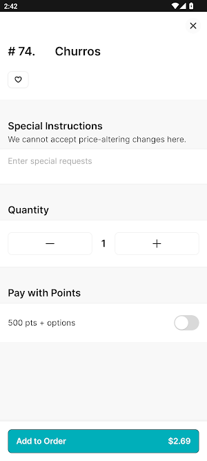 Baja California Tacos Screenshot 3