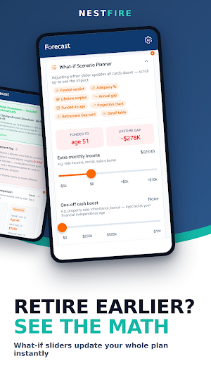 NestFIRE: FIRE Retirement Plan Screenshot 3