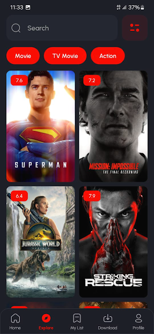 Cineby: Watch TV & Shows Screenshot 2