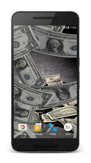 Falling Money Live Wallpaper Screenshot 2