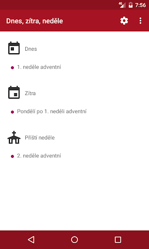 Misál na rok 2019/20 Screenshot 1