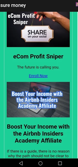 sure money Screenshot 3