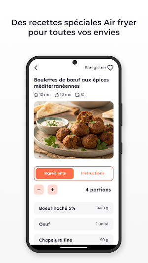 AirfryAddict: Recette Airfryer Screenshot 1