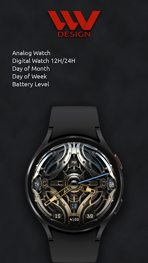 W-Design WOS143 - Watch Face Screenshot 1