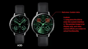 Rhombus Quartz Green Wear OS Screenshot 0
