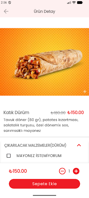 DönemiX Katık&Burger Screenshot 2