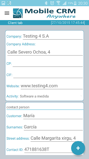 Mobile CRM Anywhere Screenshot 2