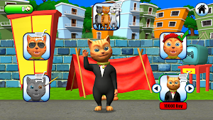 Talking Cat Leo: Virtual Pet Screenshot 2