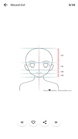 Anime Draw - How To Draw Anime Screenshot 3