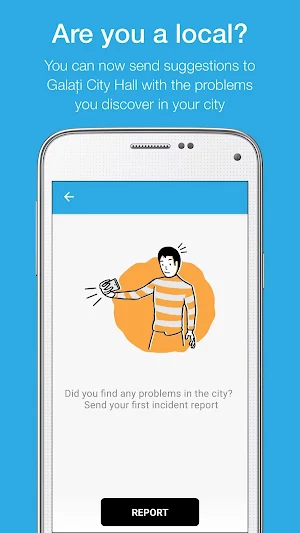 Galați City App Screenshot 1