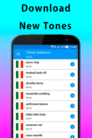 italian music ringtones Screenshot 0