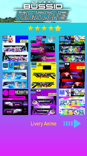 Livery Anime Bussid Screenshot 1
