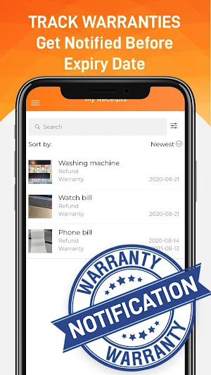MyItems Expense, Receipt Tracker & Scanner App screenshot 5