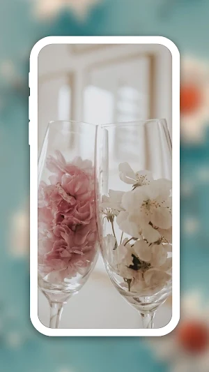 Flower Aesthetic Wallpaper Screenshot 1
