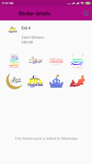 Eid al-Adha Stickers For Whatsapp - WAStickerApps Screenshot 3