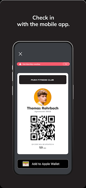 Push Fitness Club Screenshot 2