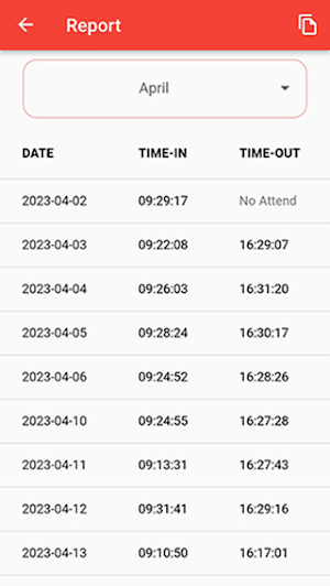 HR Attend screenshot 5
