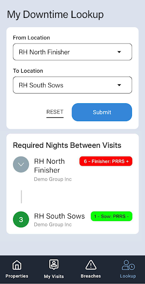 Protocol Farm Visits Screenshot 3