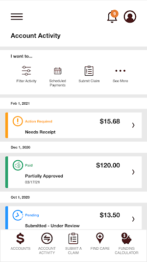 BMA Health Spending Account Screenshot 0