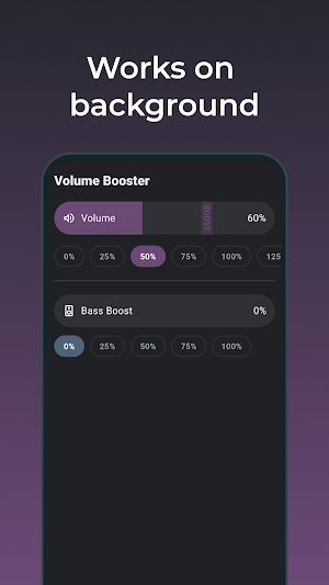 Volume Booster Material Screenshot 1