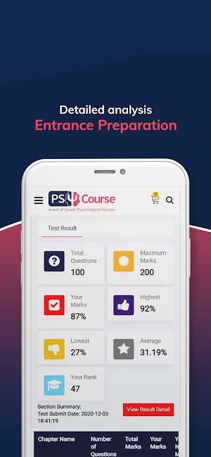 PsyCourse - Online Psychology Learning App screenshot 8