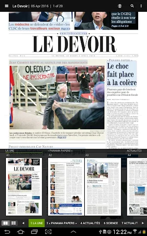 Le Devoir virtuel Screenshot 2