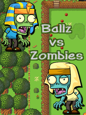 Ballz vs Zombies, zap the zombie fun Screenshot 0