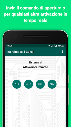 Italrobotica 4 Canali Screenshot 0