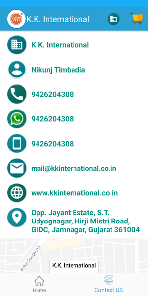 K.K. International Screenshot 1